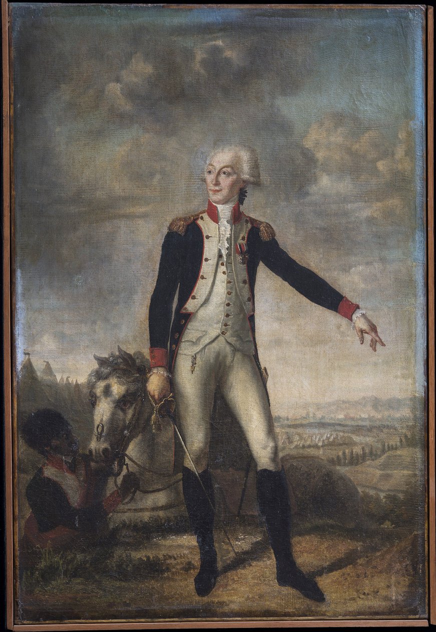 Portrét Gilberta Motiera markýze De La Fayette (1757-1834), Boze, Joseph (1745-1826). Olej na plátně, c. 1785. Mount Vernon Memorial Park od Joseph Boze