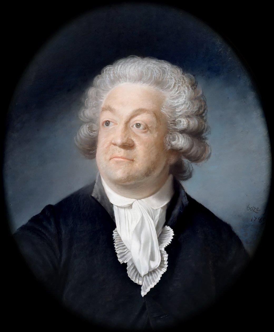 Portrét Honoré Gabriela Riquetiho, hraběte de Mirabeau 1749-1791 od Joseph Boze