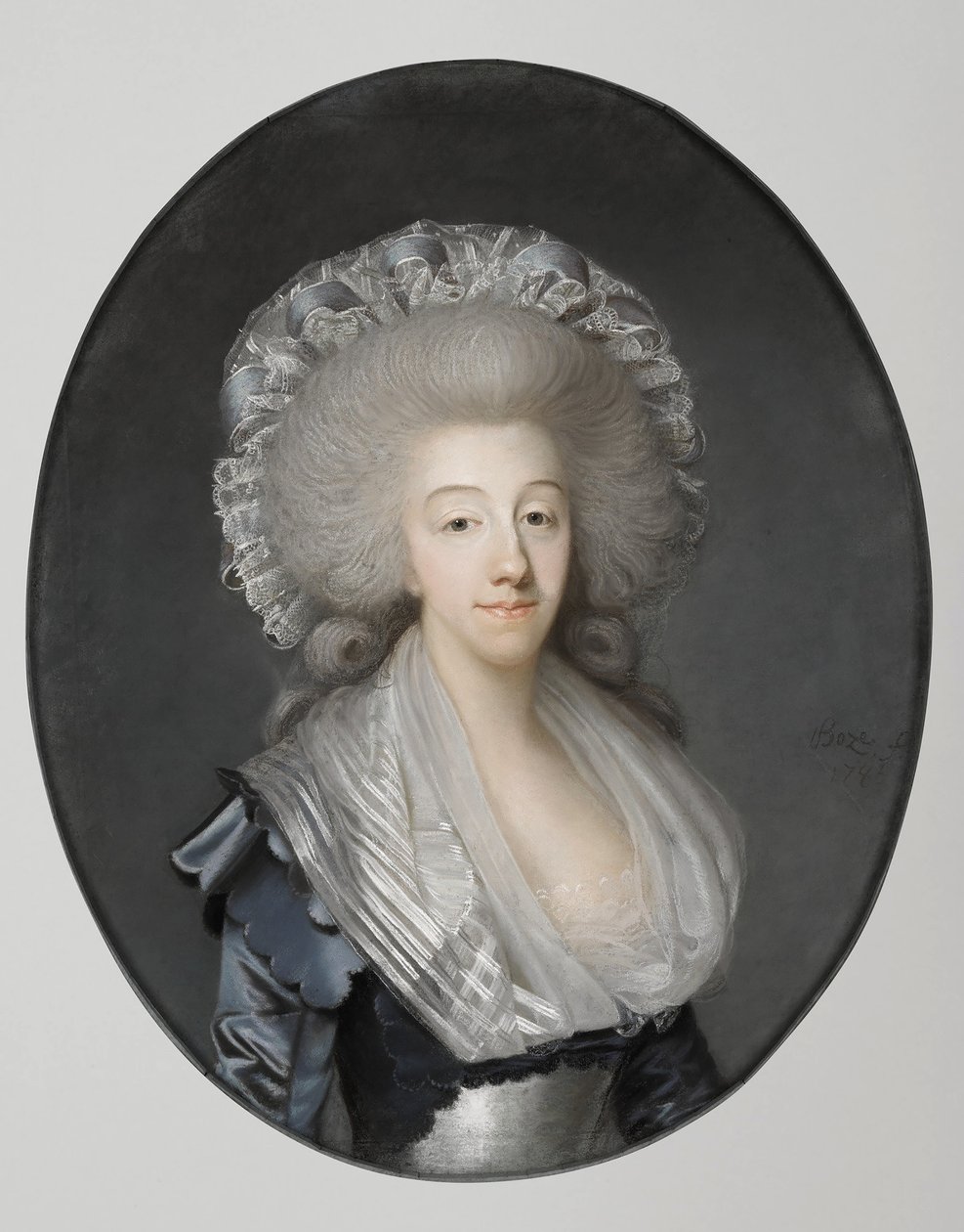 Princezna Marie Terezie Savojská 1756-1805, hraběnka z Artois, 1785. od Joseph Boze