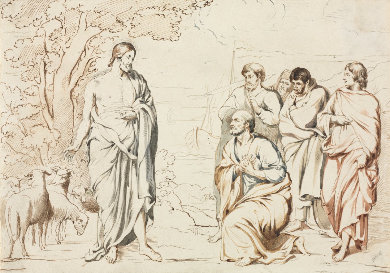 Kristus a jeho učedníci od Joseph Brett