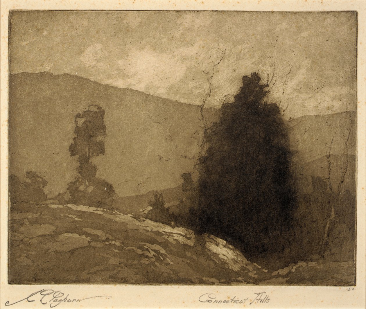 Connecticut Hills od Joseph C. Claghorn