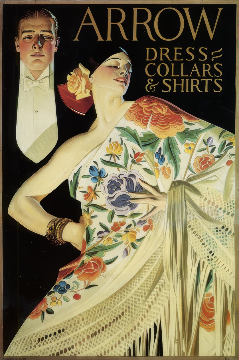 Šípkové límce a košile od Joseph C. Leyendecker