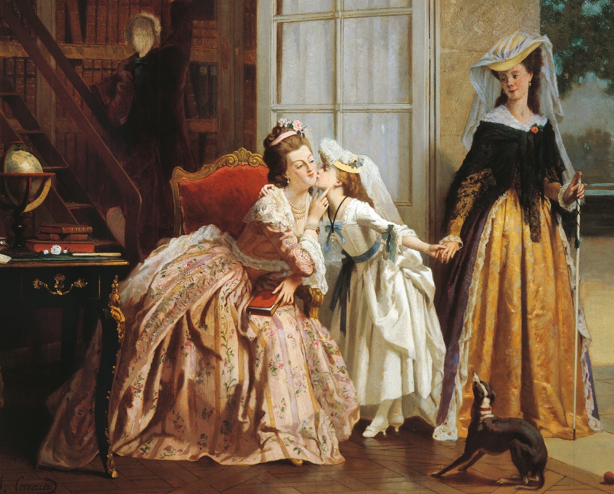 Marie Antoinetta (olej na plátně) od Joseph Caraud