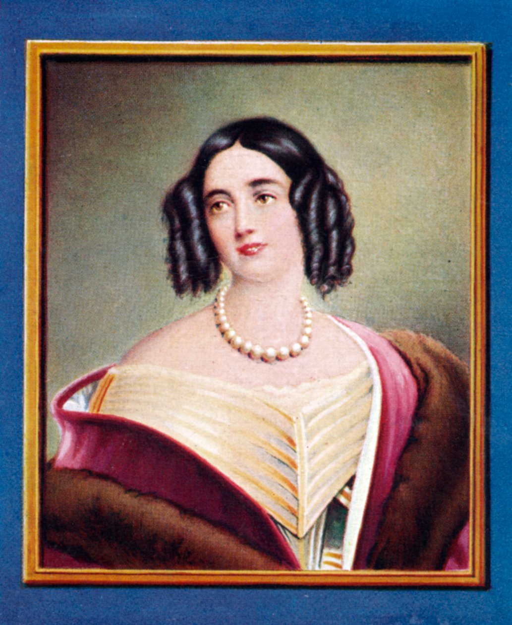 Alžběta Ludovika Bavorská od Joseph Carl (after) Stieler