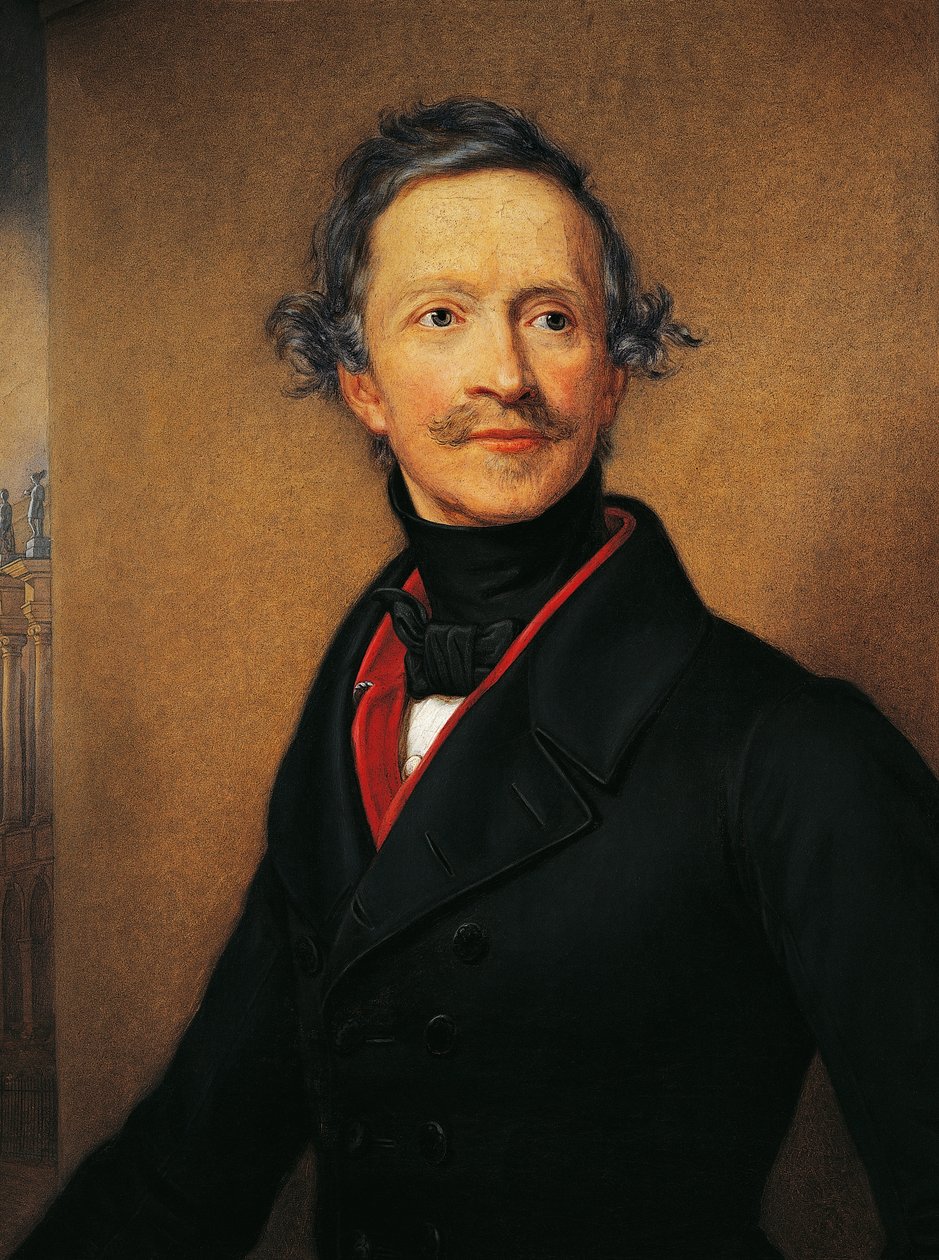 Portrét Ludvíka I. Bavorského (Štrasburk od Joseph Carl Stieler