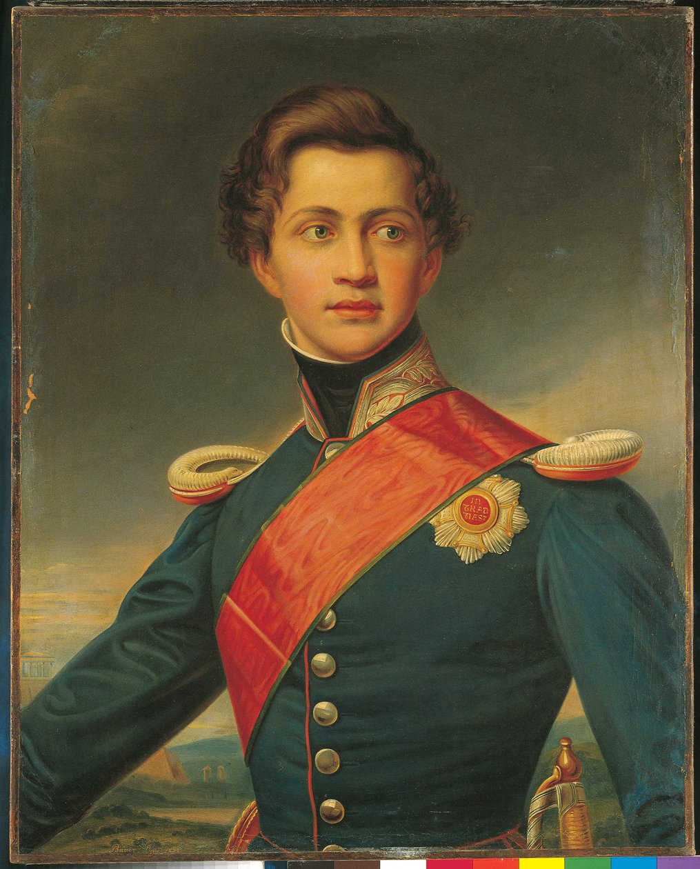 Portrét Othona jako mladého muže (olej na plátně) od Joseph Carl Stieler
