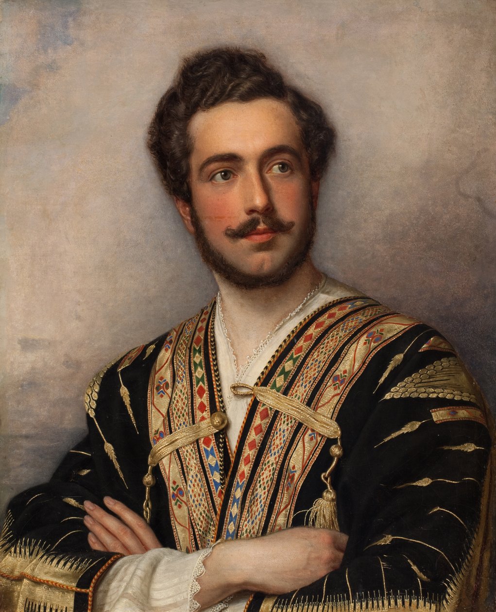 Portrét prince Grigorije Grigorijeviče Gagarina 1810-1893, 1837-1839. od Joseph Carl Stieler