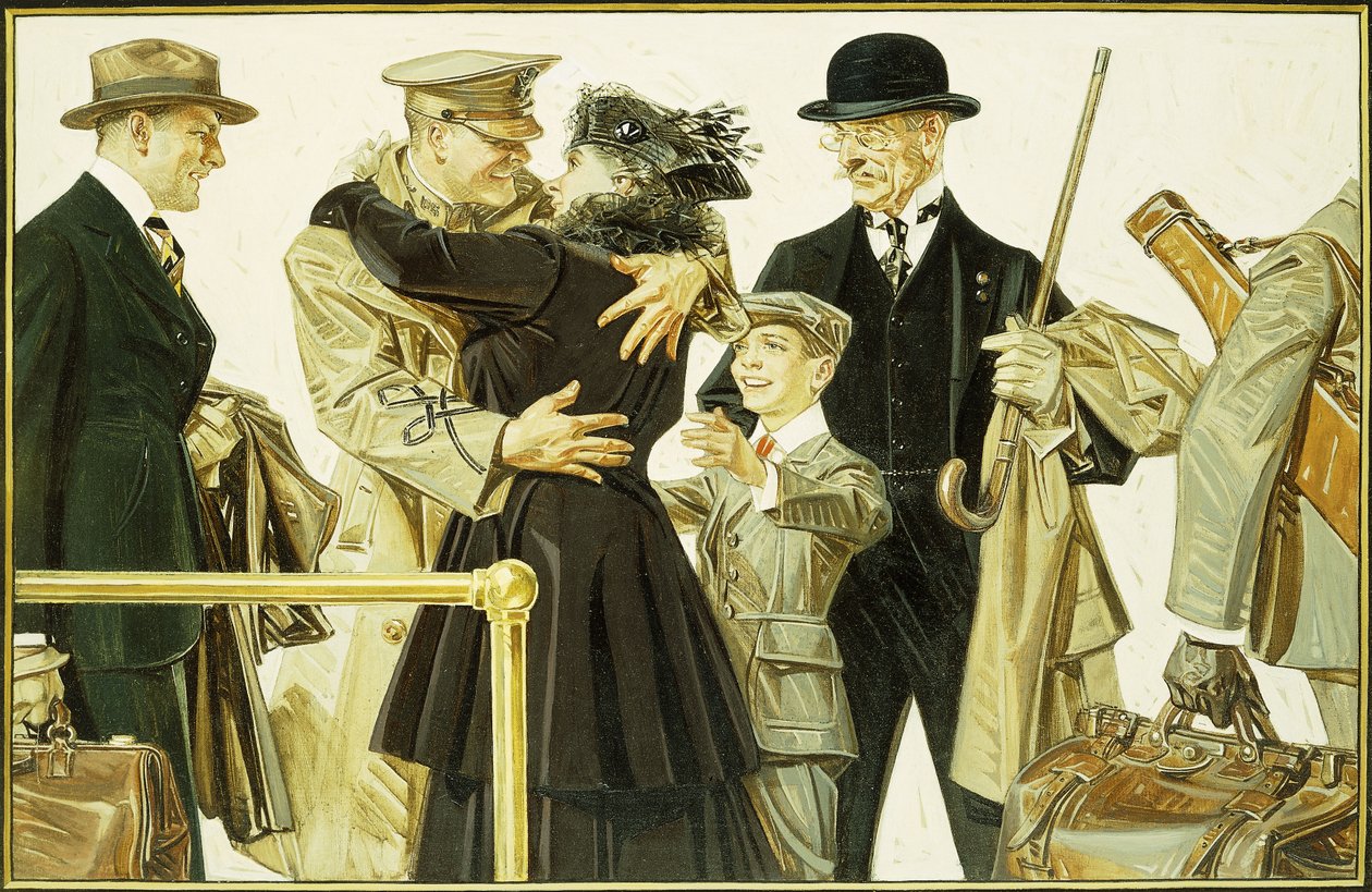 Návrat domů od Joseph Christian Leyendecker