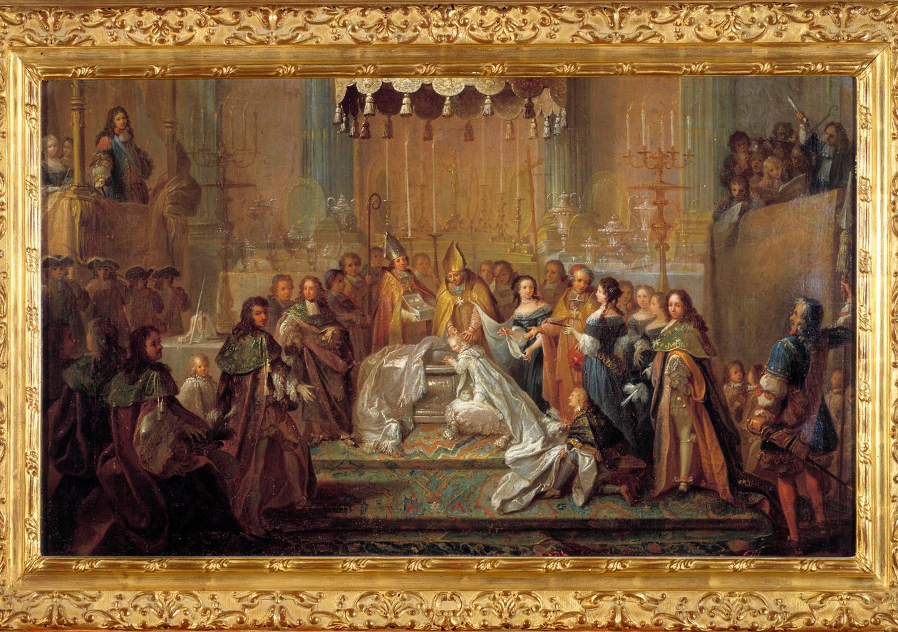 Křest delfína Ludvíka, syna Ludvíka XIV. (24 od Joseph Christophe