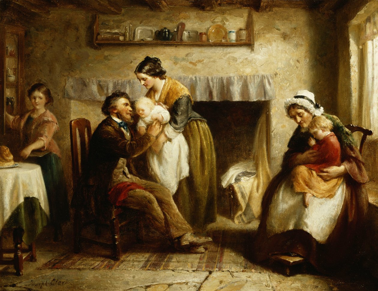 Návštěva od prarodičů, od Joseph Clark