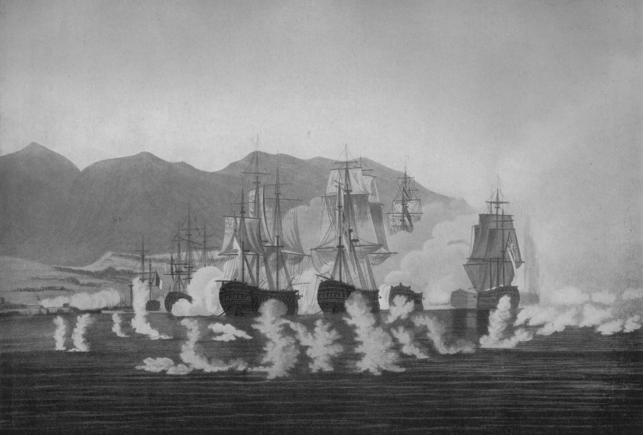 Saumarez z Algeciras, c1802 od Joseph Constantine Stadler