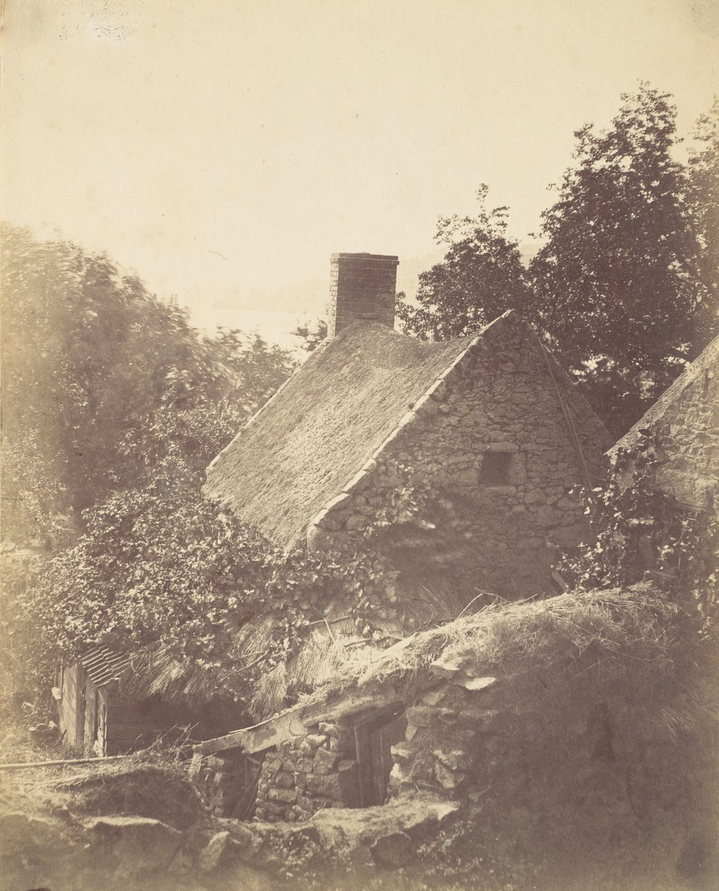 Chata v Jersey, 1855. od Joseph Cundall