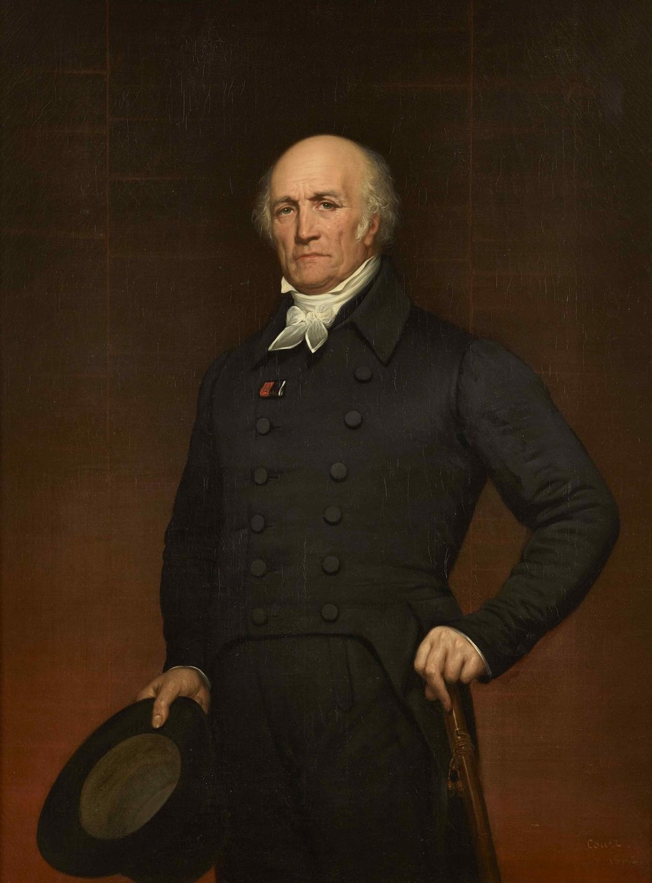 Portrét Pierre Francois Leonard Fontaine 1762-1853. od Joseph Desire Court