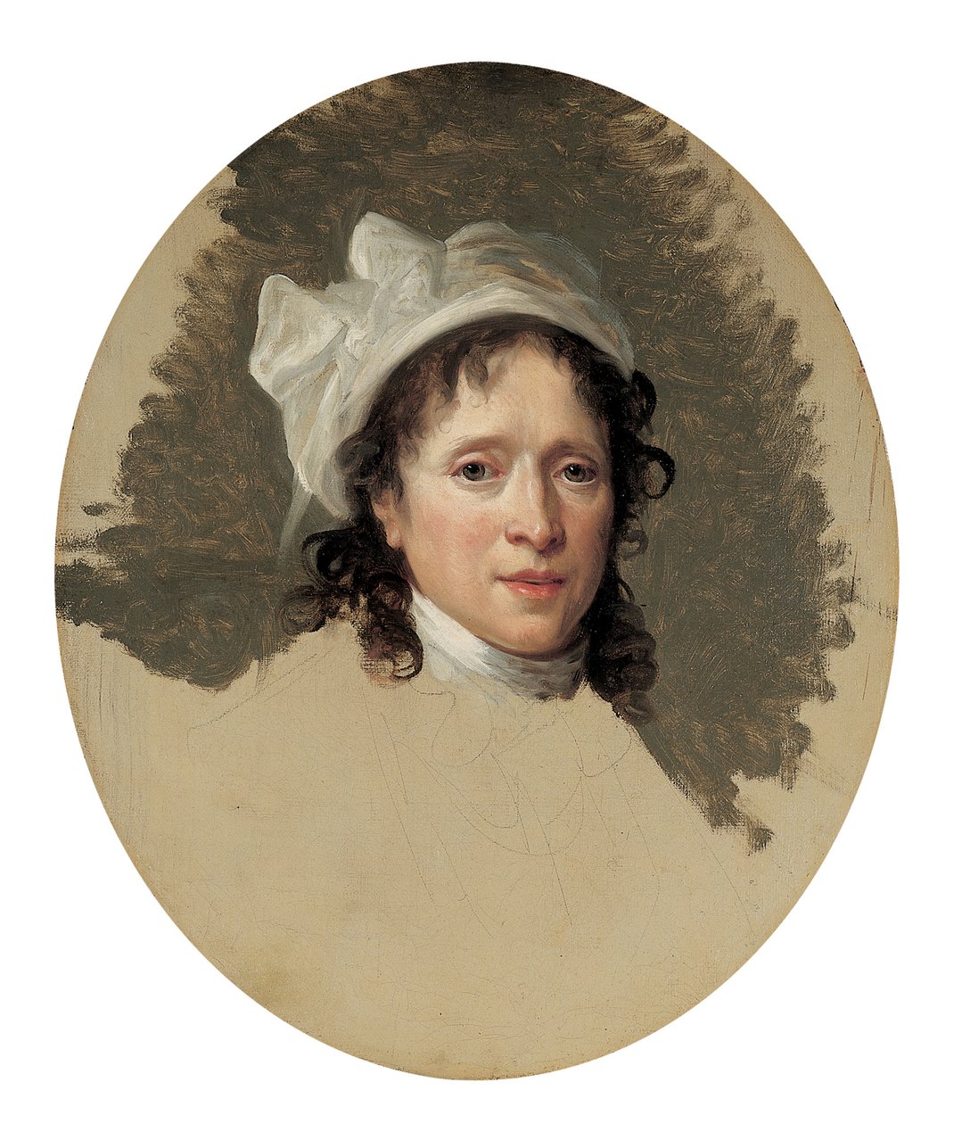 Portrét dámy od Joseph Ducreux