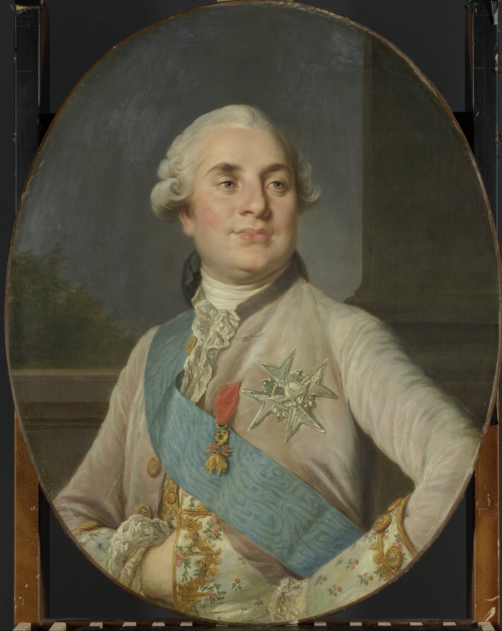 Portrét Ludvíka XVI., krále Francie Ludvík XVI. (1754-1793), francouzský král od Joseph Duplessis (workshop of)