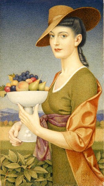 Pokrm z ovoce od Joseph Edward Southall
