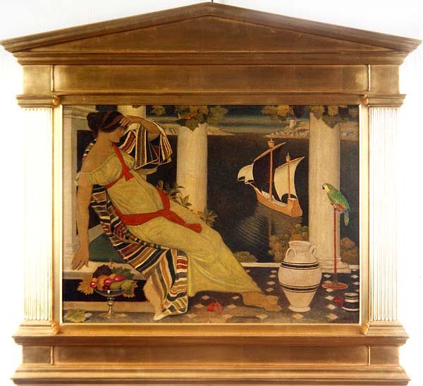 Ariadna na Naxu od Joseph Edward Southall