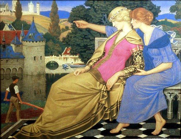 Belgie Podporováno nadějí od Joseph Edward Southall
