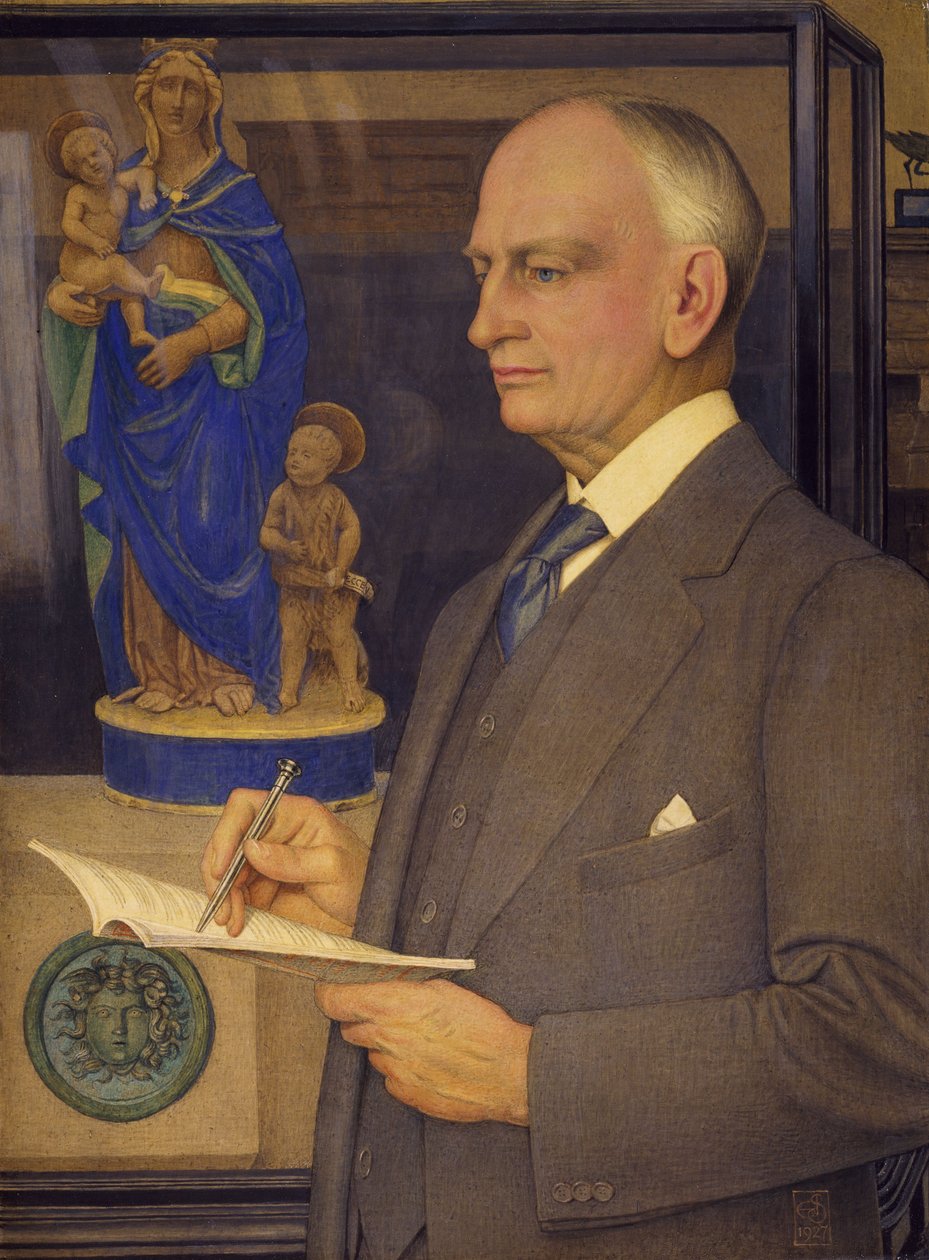 Portrét sira Whitwortha Wallise od Joseph Edward Southall
