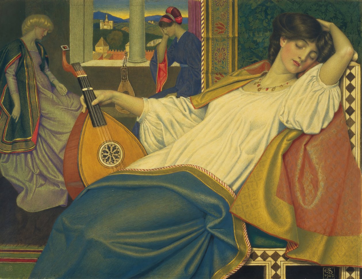 Šípková Růženka, 1903. od Joseph Edward Southall