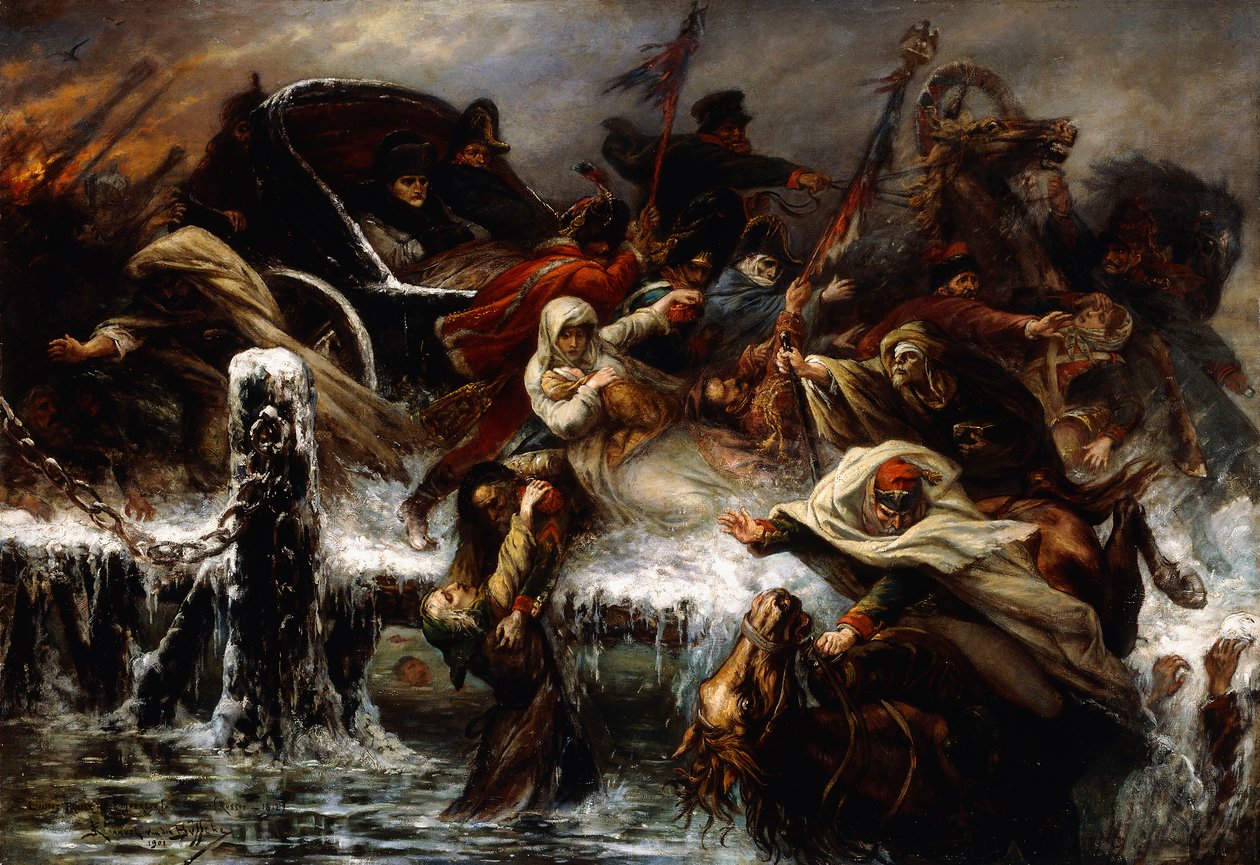 Ať projde císař!, 1901 od Joseph Emanuel Van Den Bussche