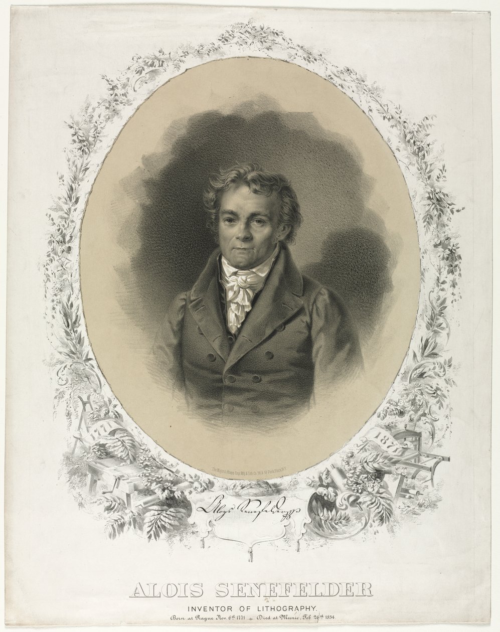 Alois Senefelder od Joseph F. Knapp