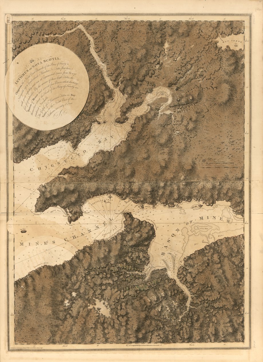 Atlantický Neptun, od Joseph F. W. Des Barres