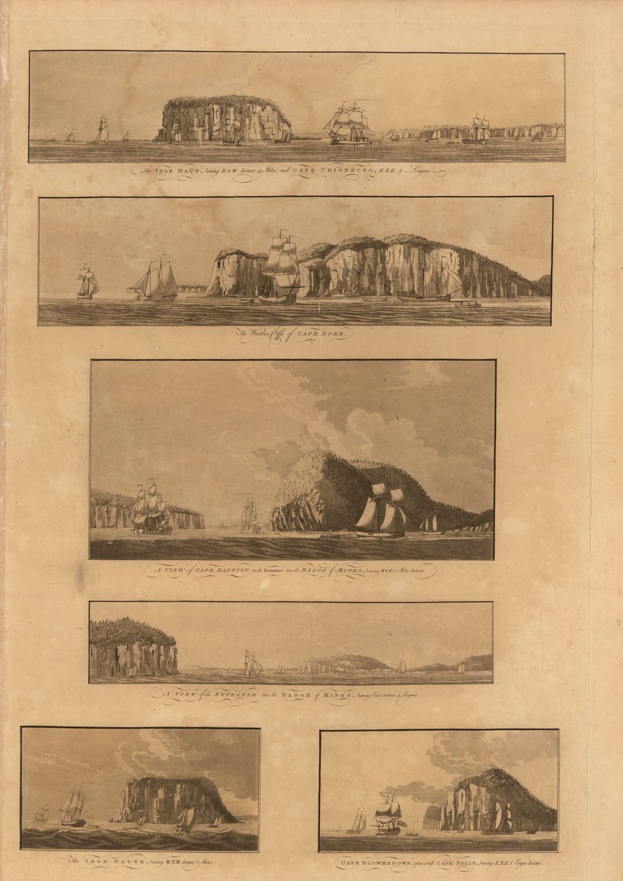 Atlantický Neptun, od Joseph F. W. Des Barres
