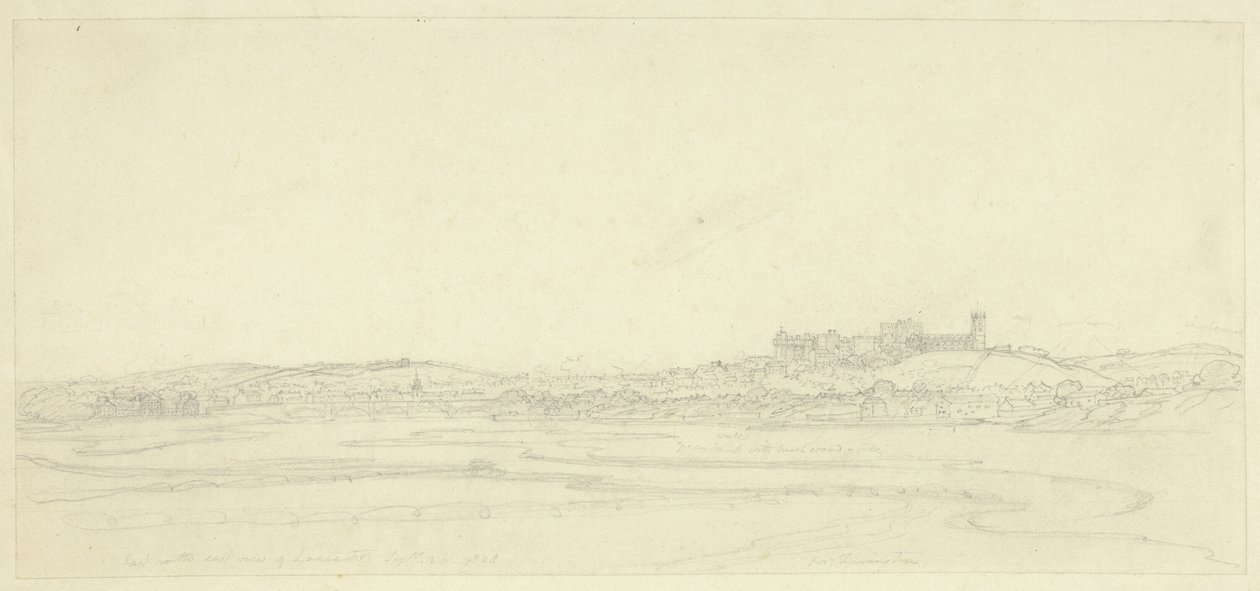 East North East Pohled na Lancaster od Joseph Farington