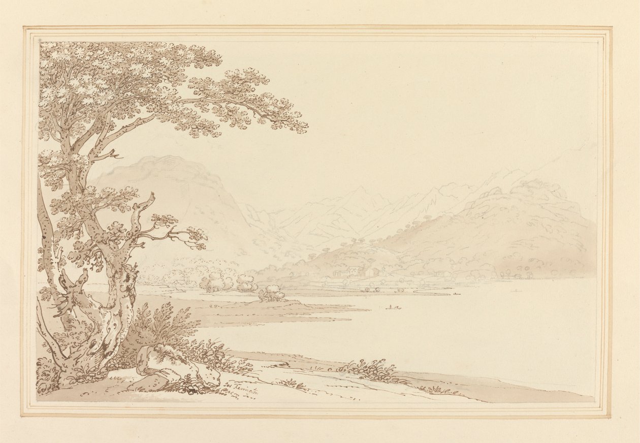 Vedoucí Ullswater od Joseph Farington