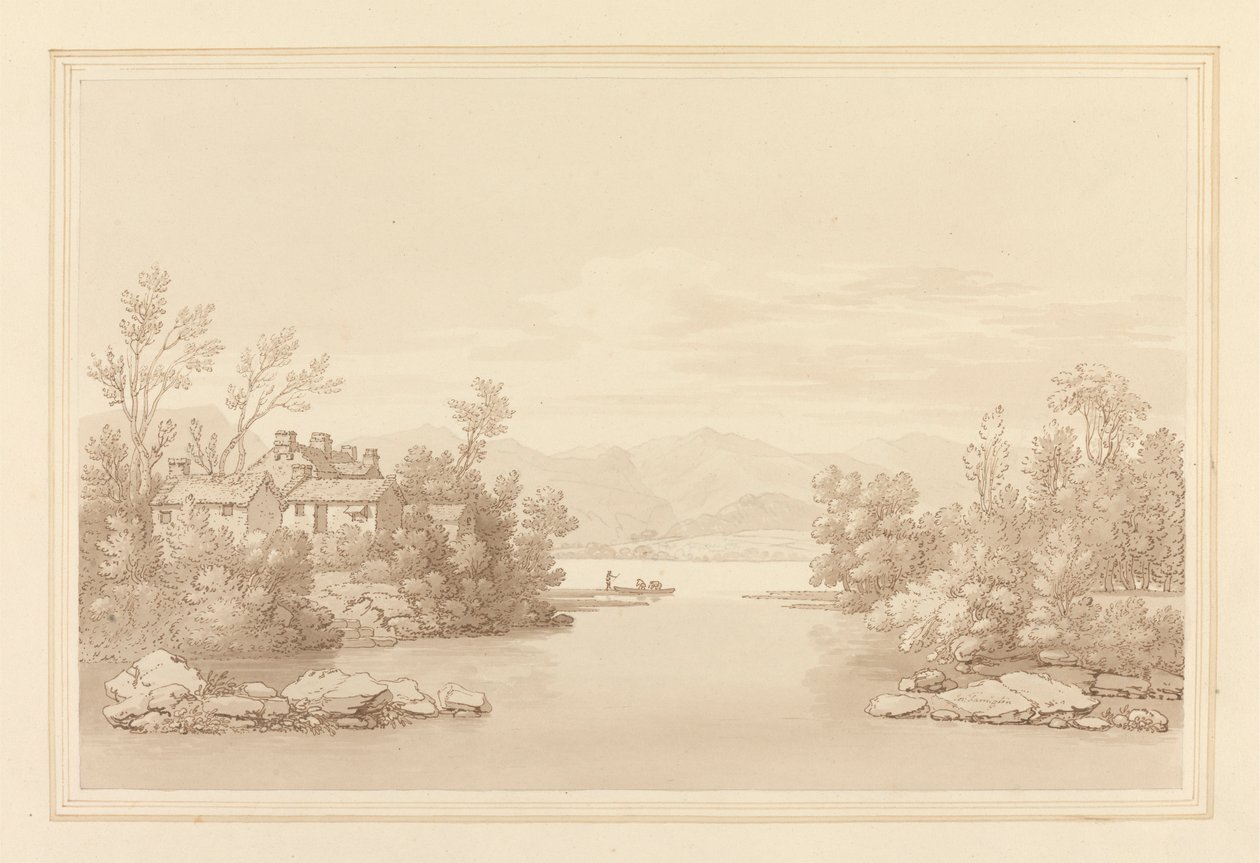 Pooley Bridge od Joseph Farington