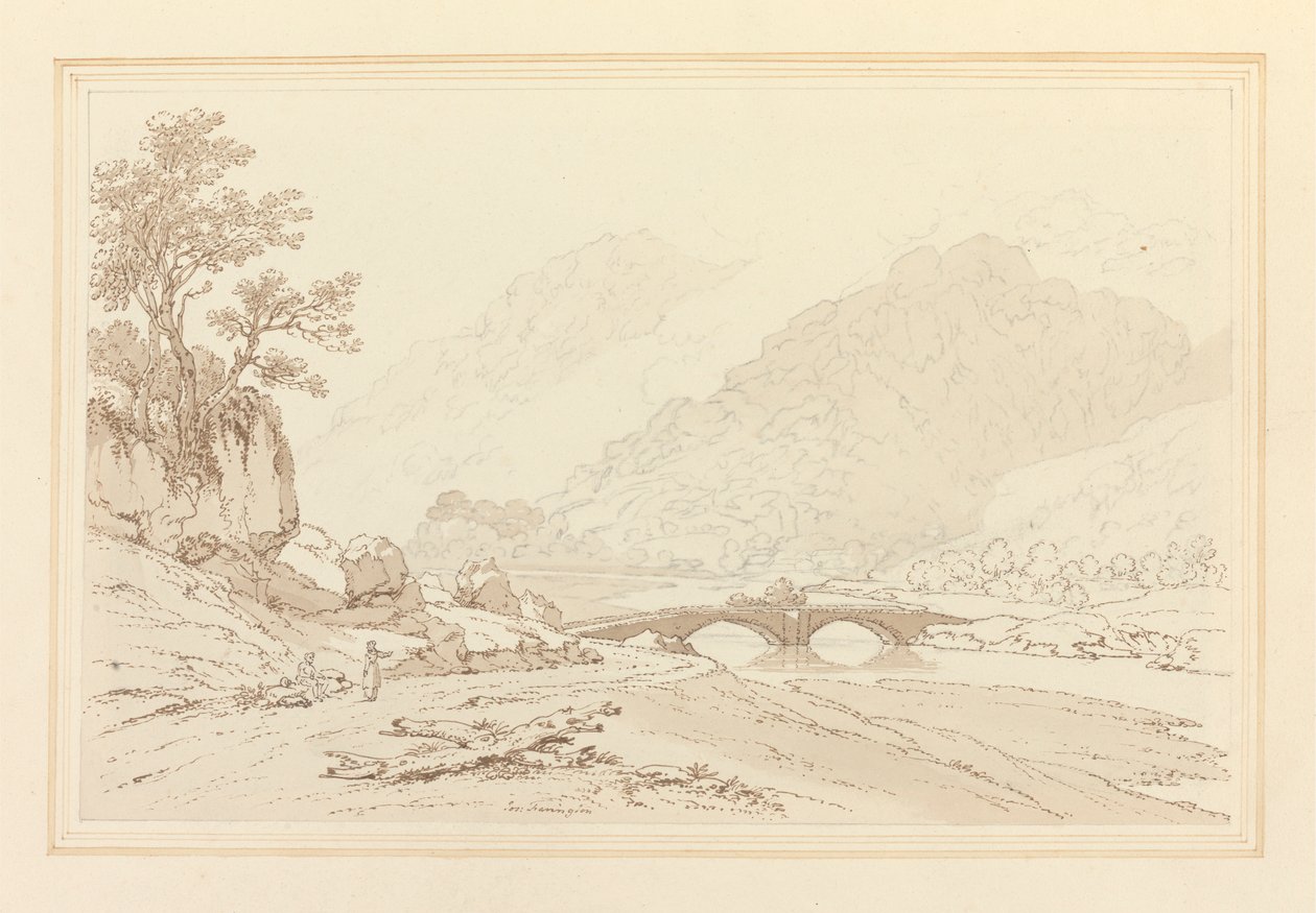 Grange of Borrodale od Joseph Farington