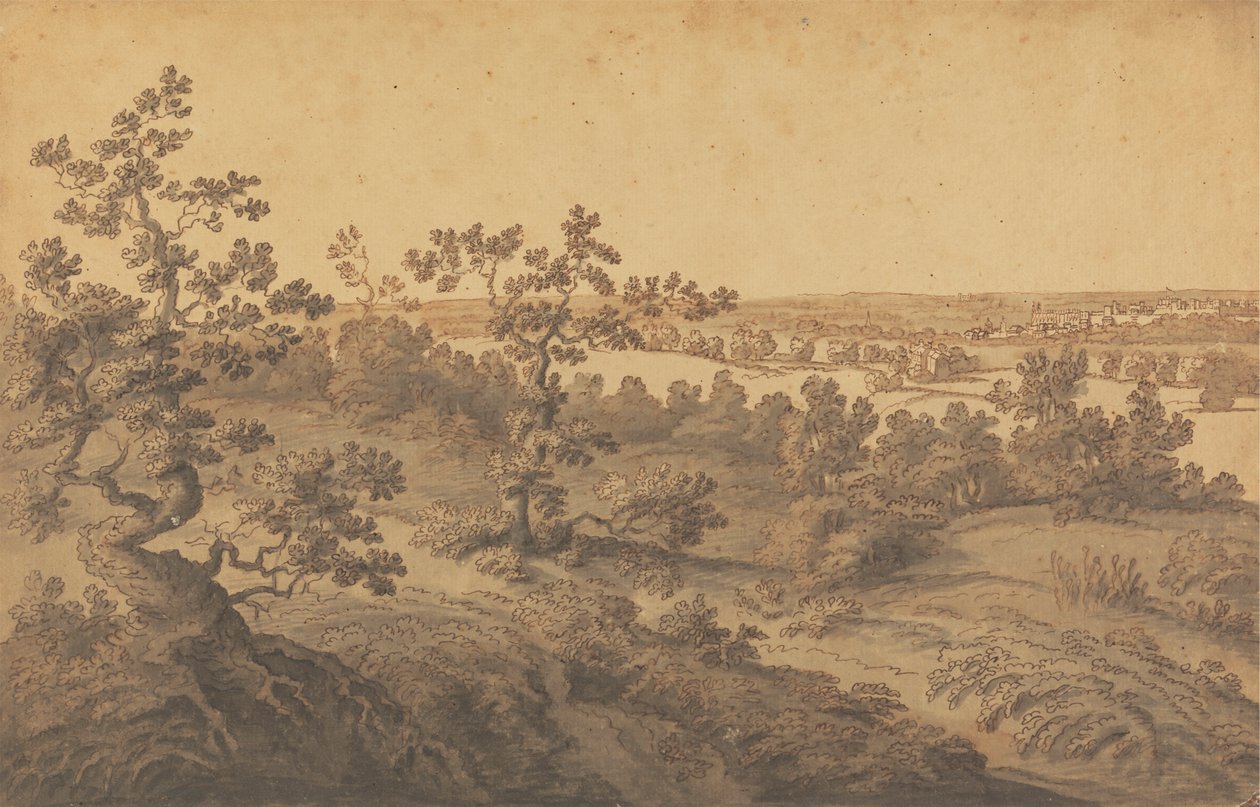 Pohled na Windsor od Joseph Farington