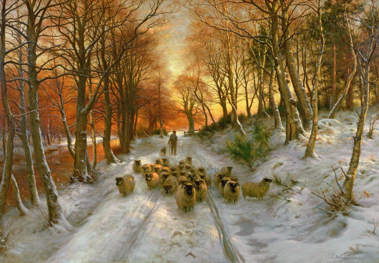 Zářil odstíny večerních hodin od Joseph Farquharson