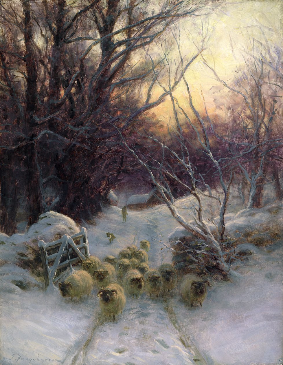 Aurinko oli sulkenut talvipäivän od Joseph Farquharson