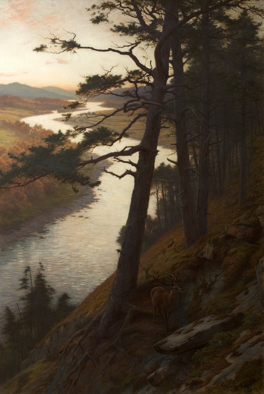 The Winding Dee, 1889 od Joseph Farquharson