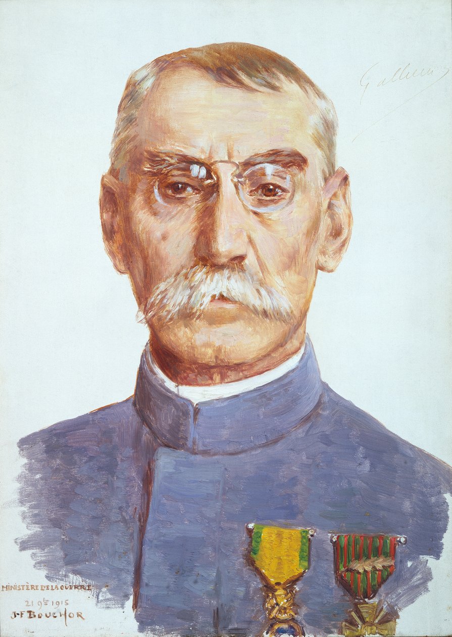 Joseph Gallieni, maršál Francie (1849-1916) od Joseph Felix Bouchor