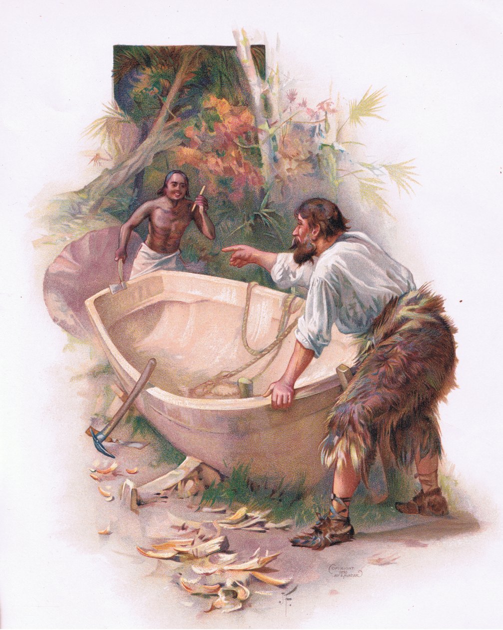 Vnější část jsme vyřezali a vytesali do skutečného tvaru lodi od Joseph Finnemore