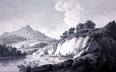Krajinné skici od Joseph Francis Burrel