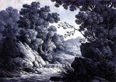 Náčrtky krajiny od Joseph Francis Burrel