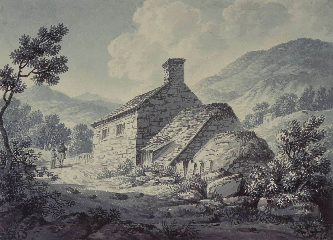 Náčrtky krajiny od Joseph Francis Burrel