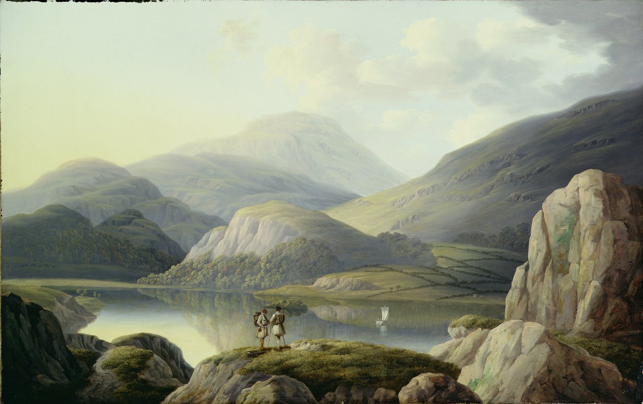 Ullswater Head, Cumberland od Joseph Francis Gilbert