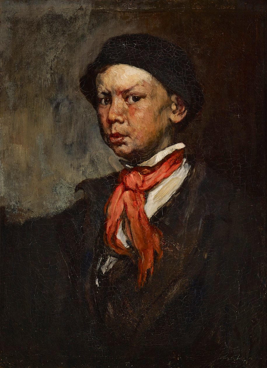 Pískající chlapec od Joseph Frank Currier