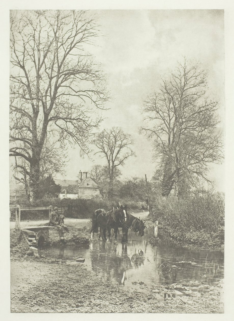 Sleepy Hollow, c. 1889, vytištěno 1889. od Joseph Gale