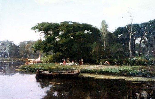 Letní piknik od Joseph Gerardus van Jole