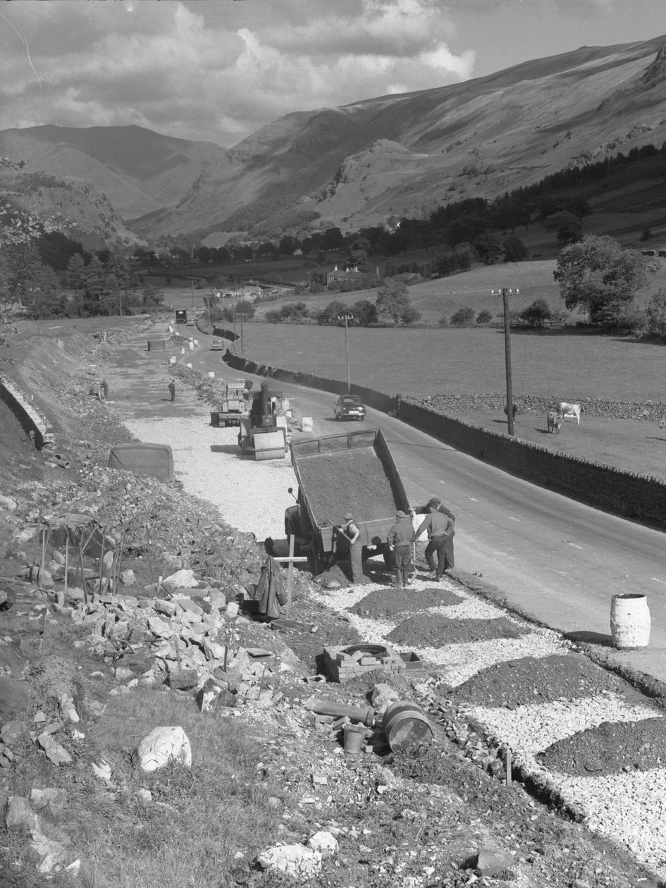Stavba silnic u Thirlmere od Joseph Hardman