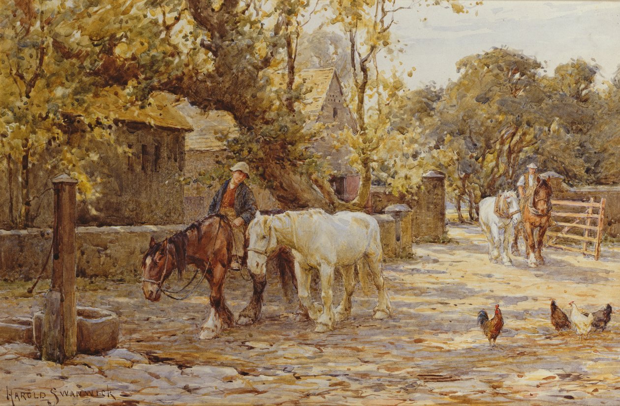 Polední den od Joseph Harold Swanwick