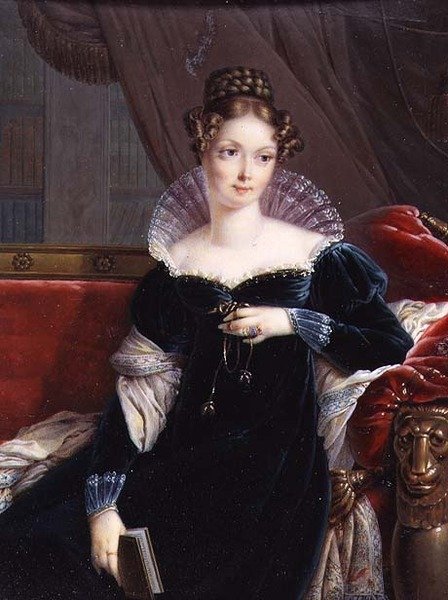 Lady George William Russell drží knihu, c.1817 od Joseph Heigel