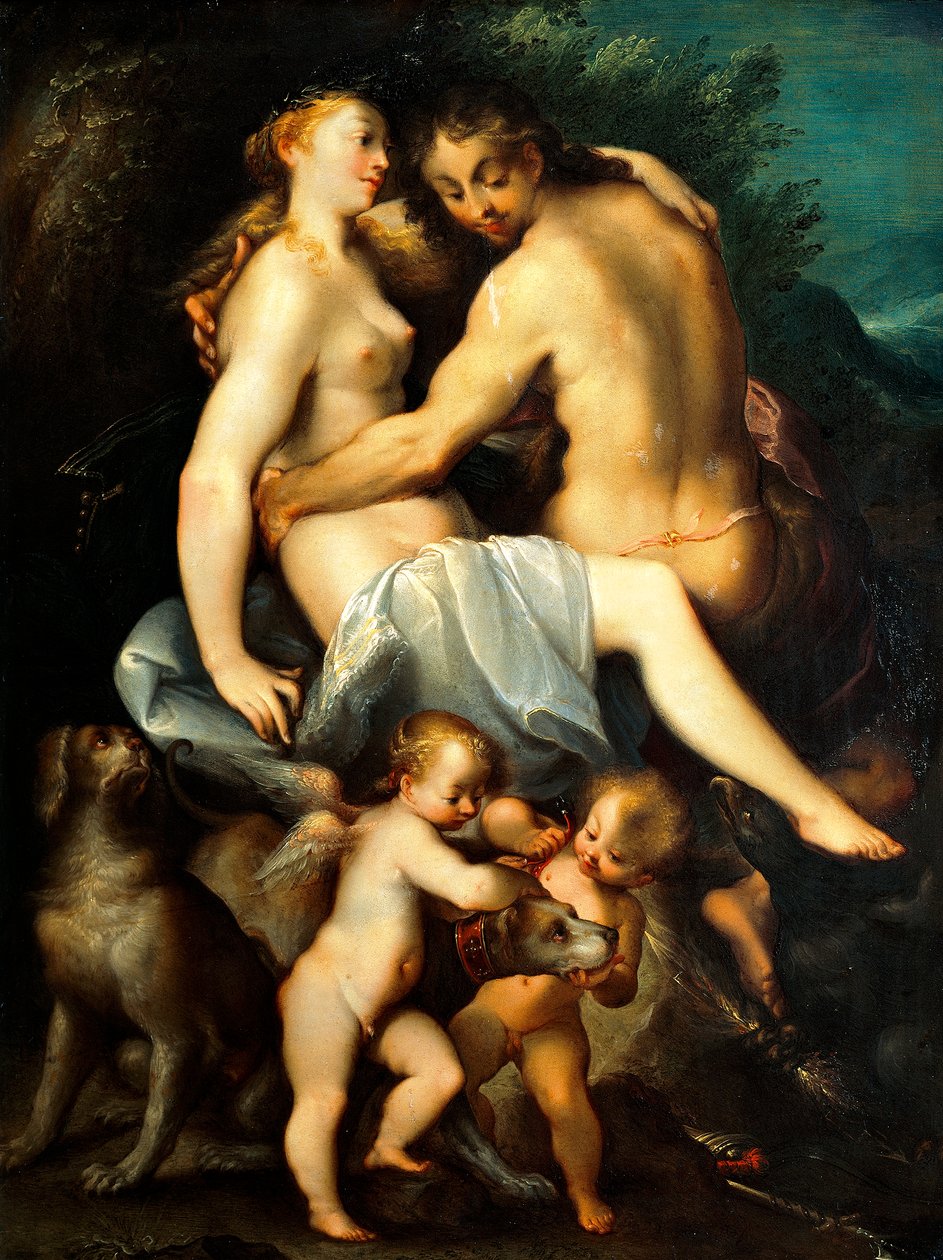 Venus ja Adonis od Joseph Heintz