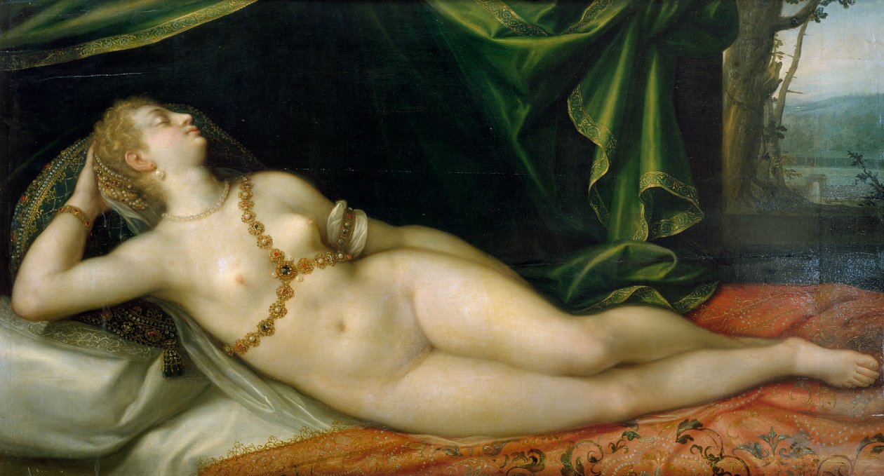 Spící Venuše od Josepha Heintze staršího (1564-1609). od Joseph Heintz